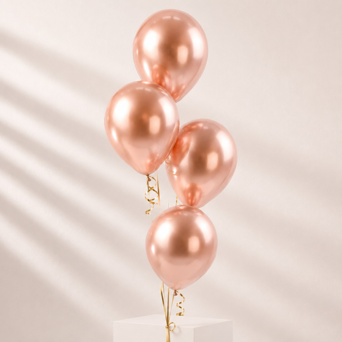 Rose Gold (4) - Balloons